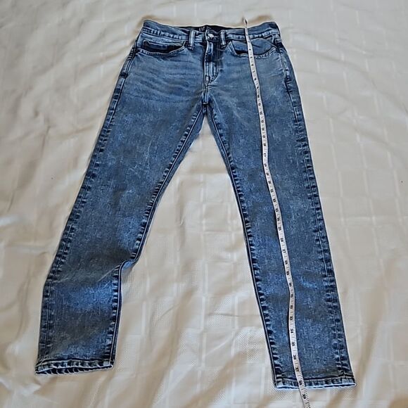Gap Men's Slim Taper Denim Jeans Light Blue Washed 29×30 - Picture 11 of 16